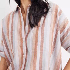 Madewell Flannel Courier Shirt SMALL